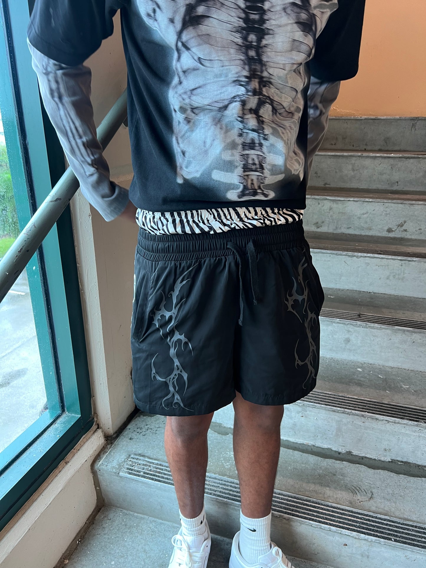 Double Waist Safari Shorts